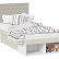 Кровать «Сканди» с мягкой спинкой и ящиком СМ-386.12.004