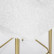 Стул полубарный DeepHouse Стул Белладжио белый экомех ножки золото для кафе, ресторана, дома, кухни