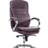 Кресло для руководителя Everprof Valencia M экокожа коричневый