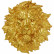 Украшение настенное Lion Head, коллекция "Львиная голова" 90*100*22, Стекловолокно, Золотой