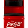 Бочка-кресло Coca-Cola красного цвета