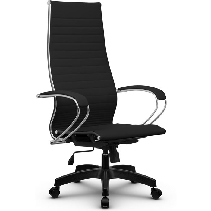 Кресло для руководителя Метта B 1m 8K1/K131 (Комплект 8.1) черный, MPRU, крестовина пластик