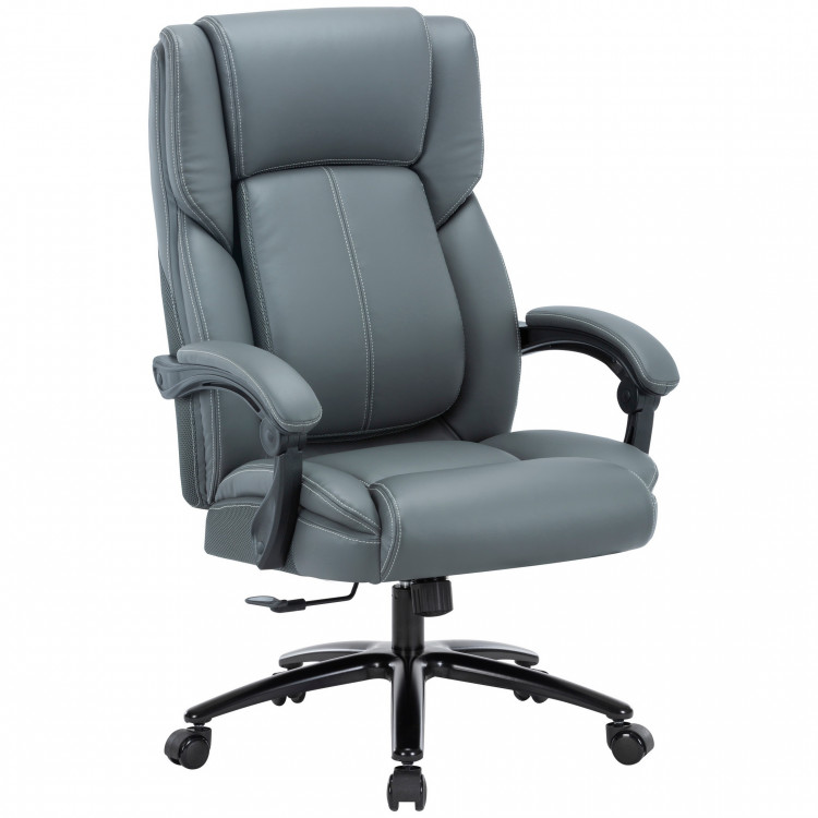 Офисное кресло Chairman CH415 экокожа, серый