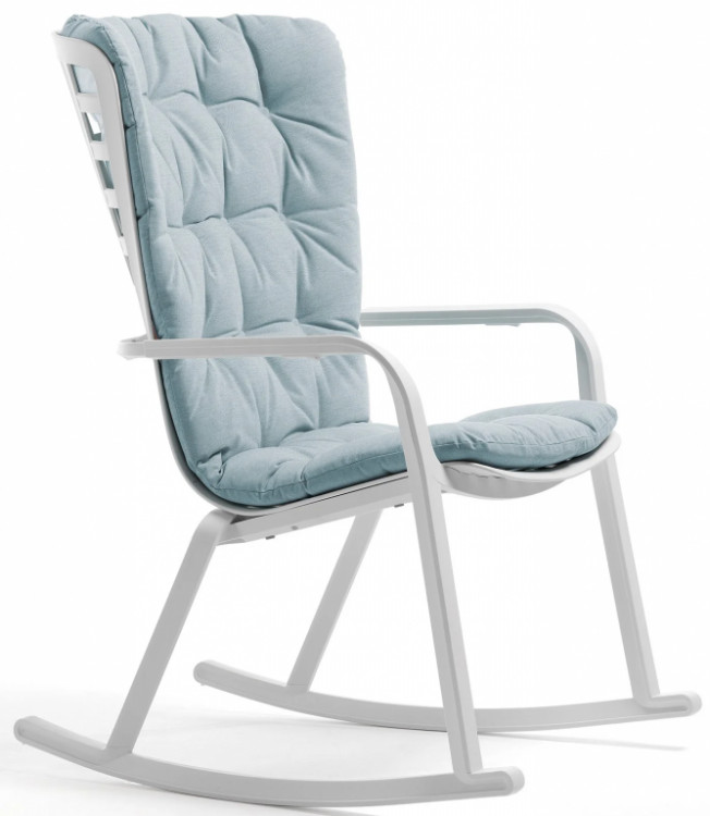 Кресло-качалка пластиковое с подушкой Nardi Folio