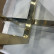 Стол-консоль Гарда P-MJ-003, 120х40х76 см, коричневый/золото