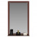 Зеркало 121П махагон, ШхВ 50х80 см., с полкой, зеркала для офиса, прихожих и ванных комнат