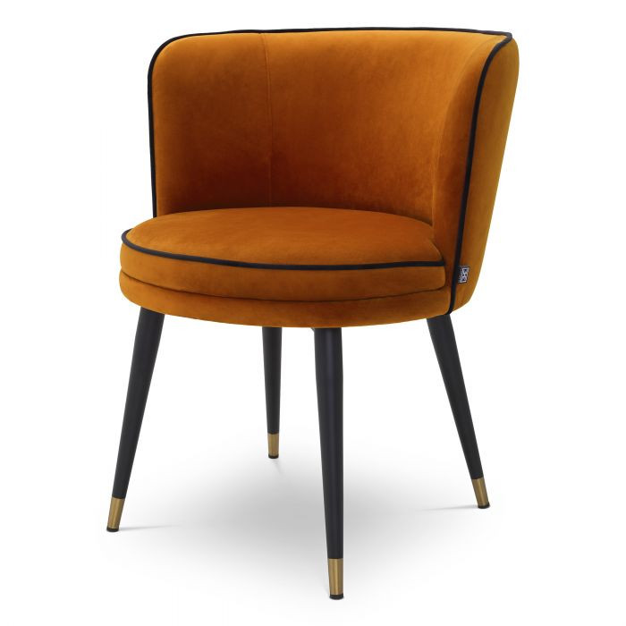 Обеденный стул Grenada savona orange velvet 115882