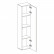 Навесной шкаф ПМ: НК-Мебель Point Тип-40 шкаф навесной