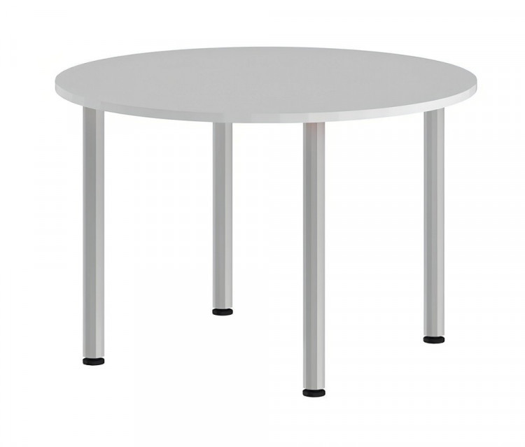 Конференц - стол круглый XRT 120 Белый/Белый 1200х1200х750 XTEN
