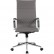 Кресло для руководителя Riva Chair 6016-1 S серое, хром, экокожа