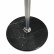Вешалка-стойка BRABIX «CR-8121» на мраморном диске, металл, 6+4 крючка, цвет серебристый, 606437