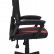 Кресло игровое Оклик -121G, обивка: искусственная кожа/сетка, цвет: черный/красный/черный/красный (1987634)