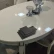 Обеденный стол раздвижной отделка бежевый блестящий лак (Beige B gloss) FB.DT.MD.54