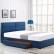 Кровать HALMAR MERIDA 160 (синий)
