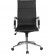 Кресло Riva Chair 6016-1 S черное для руководителя, хром, экокожа