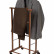 Вешалка костюмная на колесах В 22Н средне-коричневый