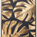 89VOR-MONSTERA GOLDEN-2 Холст "Золотые листья монстеры-2" 100х70 см, багет( латунь),поталь