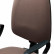 Кресло BRABIX «Prestige Ergo MG-311», регулируемая эргономичная спинка, ткань, коричневое, 531875