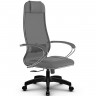 Кресло для руководителя Метта B 1m 5/ K116 (Комплект 5) серый, сетка/MPES, крестовина пластик