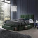 Кровать с шуфлядами HALMAR GRACE (темно-зеленый вельвет)