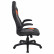 Кресло компьютерное BRABIX «Skill GM-005», откидные подлокотники, экокожа, черное/оранжевое, 532495