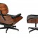 Кресло Eames Lounge Chair & Ottoman Black Premium U.S. Version