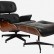 Кресло Eames Lounge Chair & Ottoman Black Premium U.S. Version