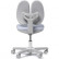 FunDesk Комплект парта Colore grey + кресло Mente grey