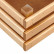 Ящик деревянный для хранения Polini Home Boxy, 32х32х12 см, лакированный