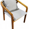 Кресло деревянное с подушками Tagliamento Pablito