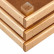 Ящик деревянный для хранения Polini Home Boxy, 25х25х12 см, лакированный