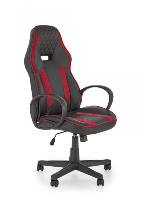Кресло компьютерное HALMAR RAGNAR черный/красный