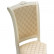 Деревянный стул Луиджи слоновая кость / бежевый ромб