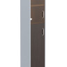 Шкаф колонка комбинированная СУ-1.7(L) Венге Магия/Металлик 406*365*1975 IMAGO