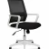 Кресло офисное / Бит LB / белый пластик / черная сетка / черная ткань
