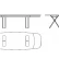 Обеденный стол Still раздвижной отделка термообработанный темный дуб, серый лак, керамогранит Emperador TC.DT.MO.1657
