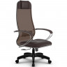 Кресло для руководителя Метта B 1m 5/ K116 (Комплект 5) темно-коричневый, сетка/MPES, крестовина пластик