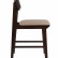 Комплект из двух стульев Stool Group ODEN мягкая тканевая коричневая обивка, деревянный каркас из массива гевеи