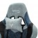 Кресло игровое Zombie VIKING 7 KNIGHT Fabric синий текстиль/эко.кожа с подголов. крестовина металл