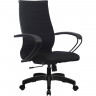 Кресло для руководителя Метта B 2b 19/К130 (Комплект 19) черный, ткань, крестовина пластик