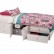 Кровать детская Polini kids Simple 3100 Н с 4 ящиками, белый