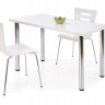 Стол обеденный Halmar MODEX 120 (белый/хром)