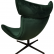Кресло Imola с подушкой, зеленый бархат