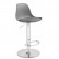 Барный стул Мебель Китая Soft gray / chrome