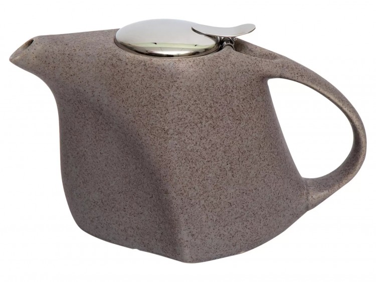 Заварочный чайник ПМ: Паллада ФЕЛИЧИТА, чайник 1000мл с фильтром, КРОШКА, сливочный, цветная упаковка