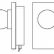Бра Lan отделка матовая латунь, белый мрамор, матовое стекло ADC.L-5.AS.150