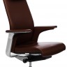 Эргономичное кресло руководителя Match HB темно-коричневая кожа