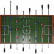 Игровой стол - футбол "Standart" (122x61x78.7 см, коричневый)