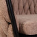 Стул обеденный DOBRIN MATILDA, коричневая ткань (LAR 275-3)