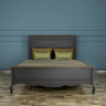 Дизайнерская кровать &quot;Leontina Black&quot; 160x200 арт ST9341/16BLK